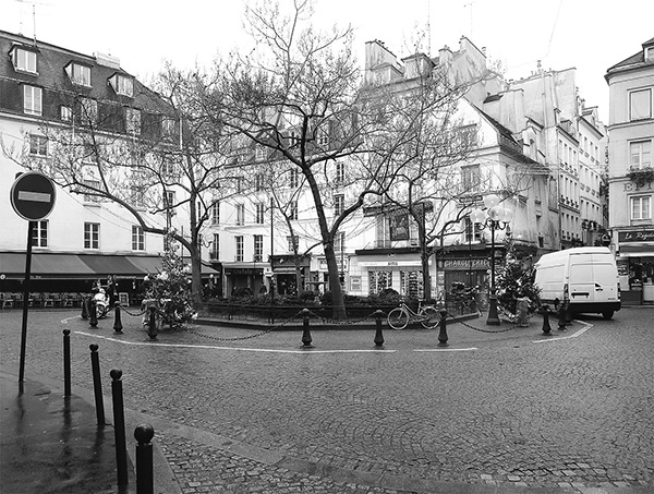 Paris V place Contrescarpe
